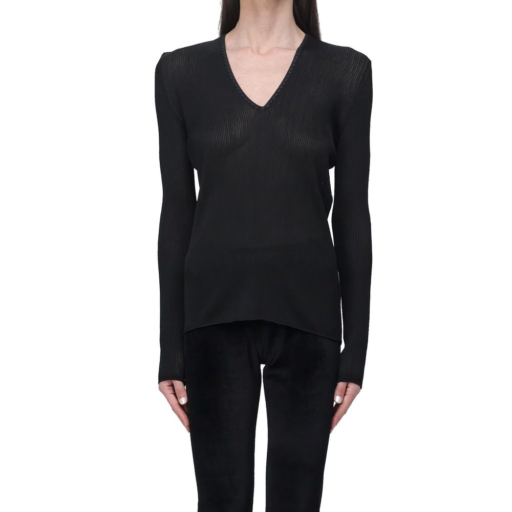 Tom Ford Black Polyamide Tank Tops | Regal Royce