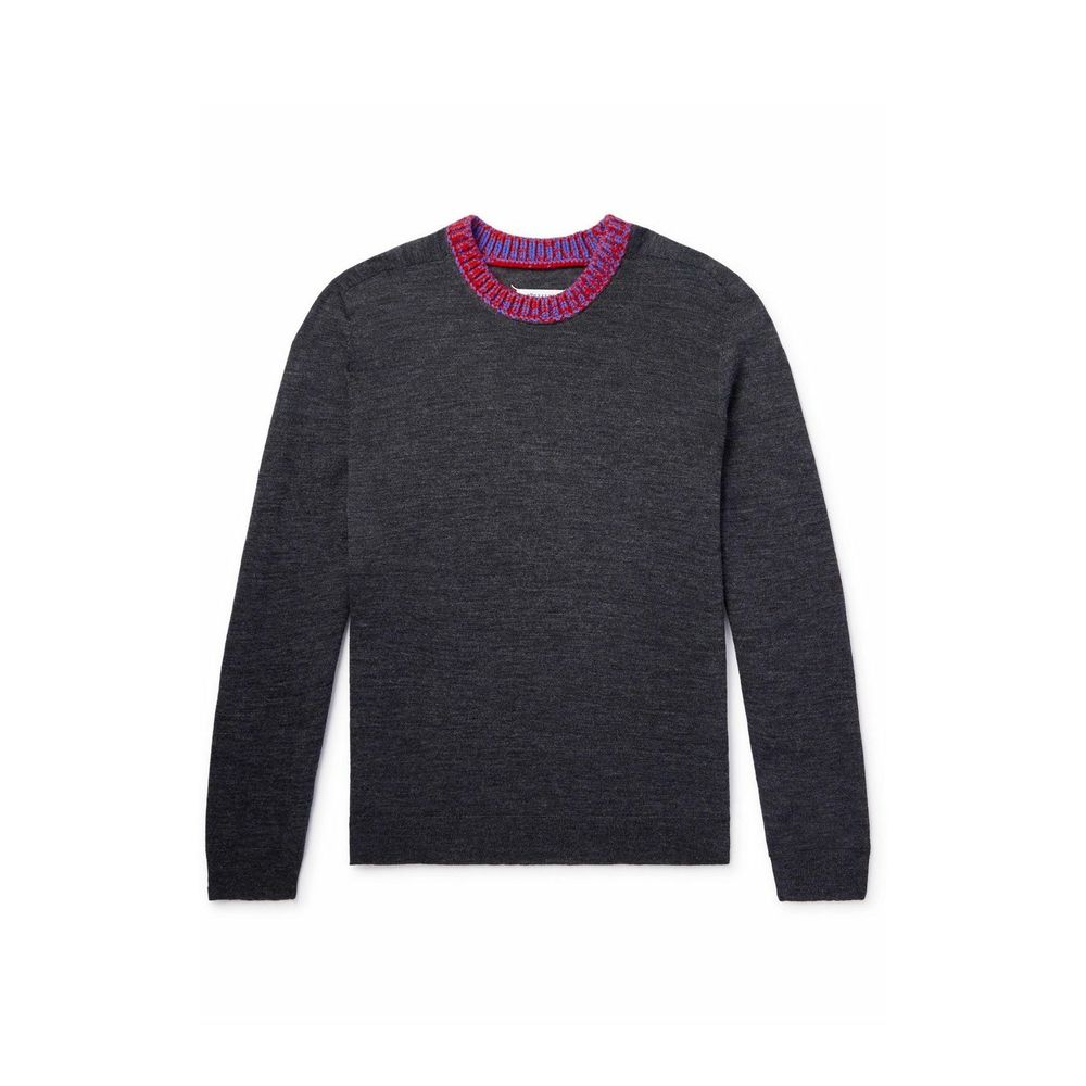 Maison Margiela Gray Wool Sweatshirt | Regal Royce