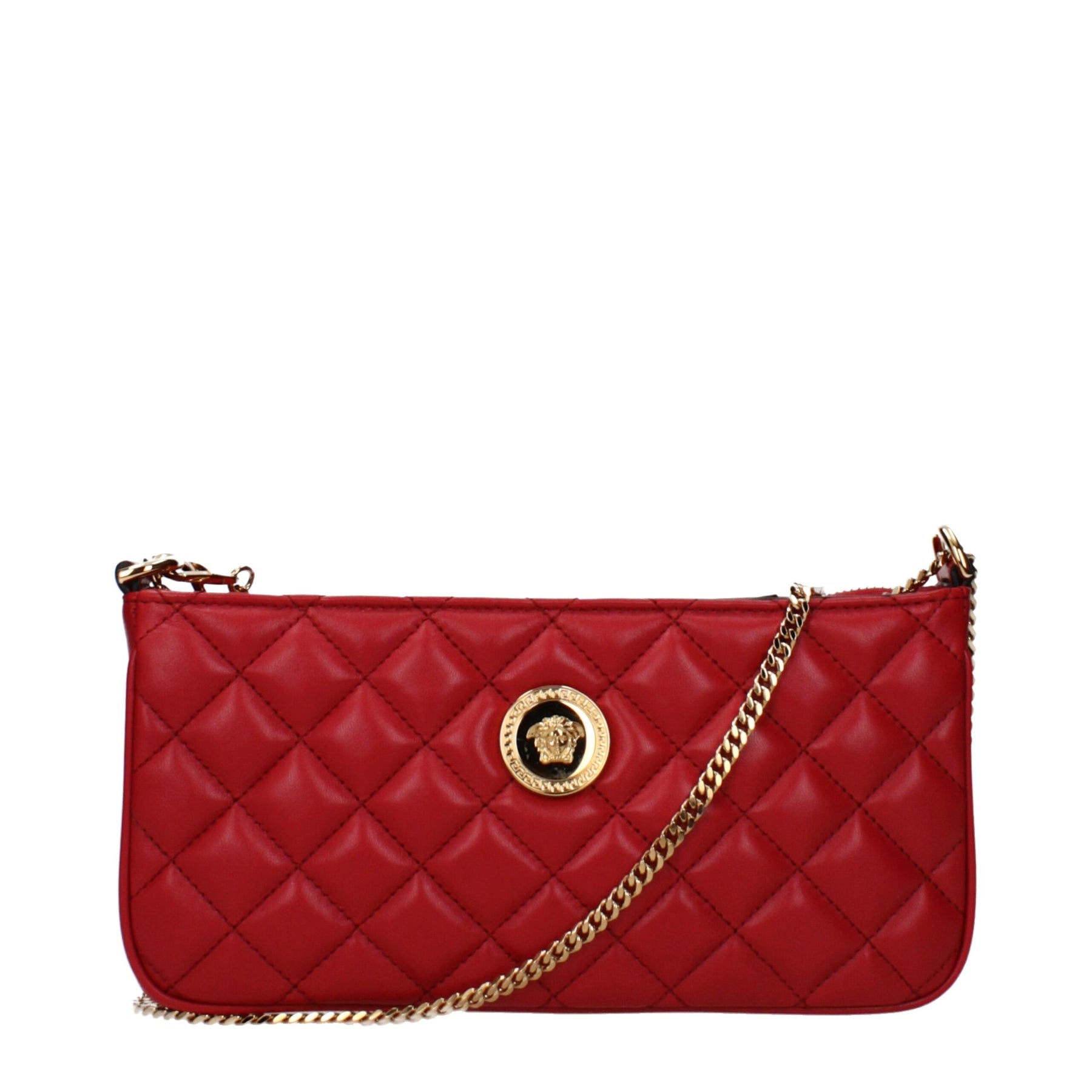 Versace Red Leather Crossbody Bag | Regal Royce