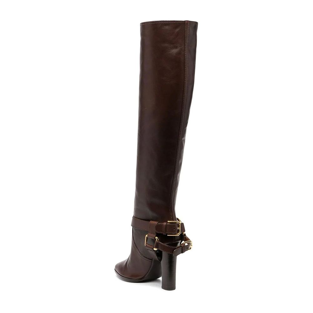 Dolce & Gabbana Brown Calfskin Ankle Boots | Regal Royce