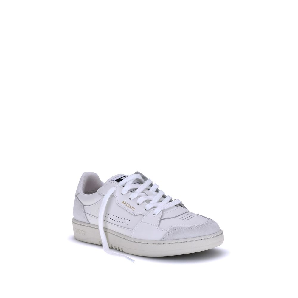 Axel Arigato White Calf Leather Bos Taurus Low Top Sneakers | Regal Royce