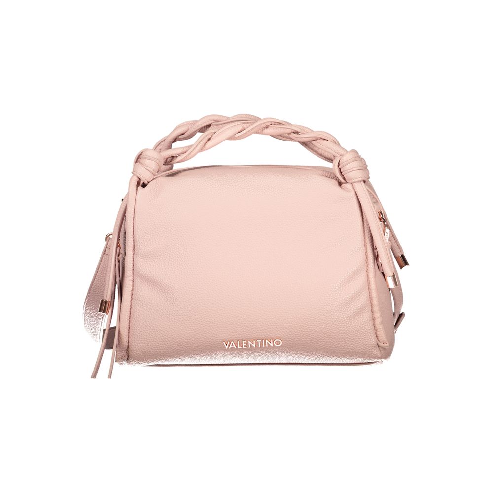 Mario Valentino Rosa Polyurethane Women Handbag | Regal Royce