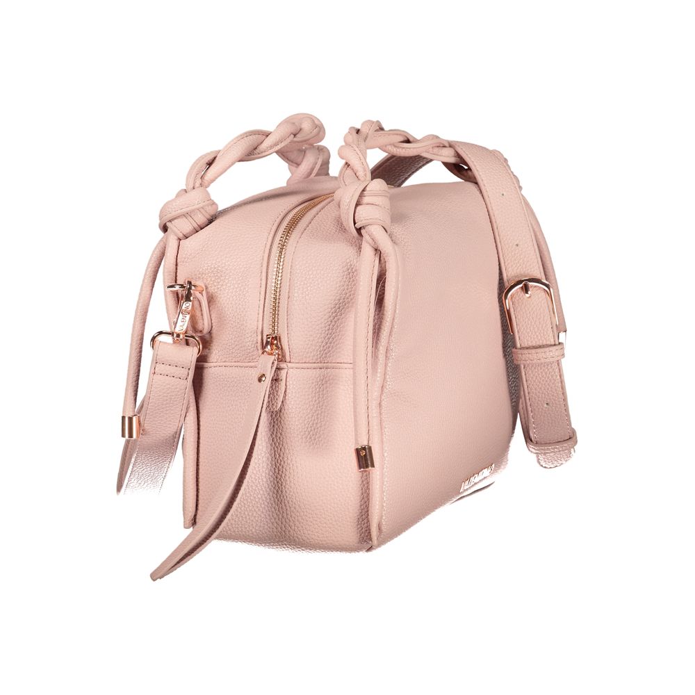 Mario Valentino Rosa Polyurethane Women Handbag | Regal Royce