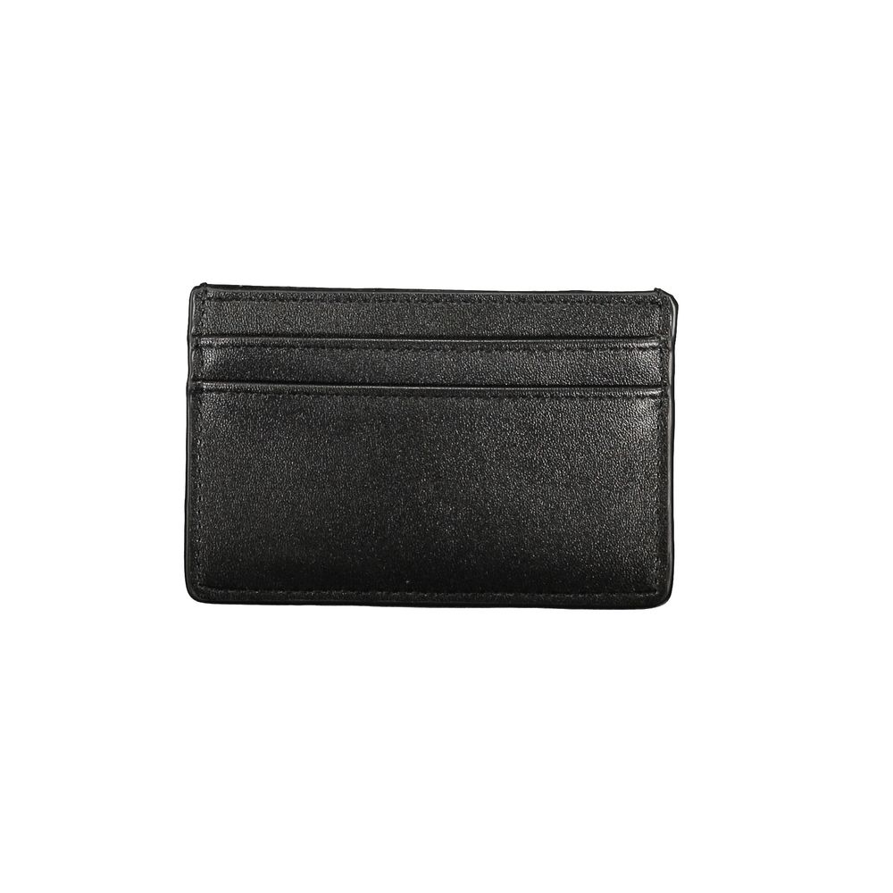 Mario Valentino Black Polyurethane Women Wallet | Regal Royce