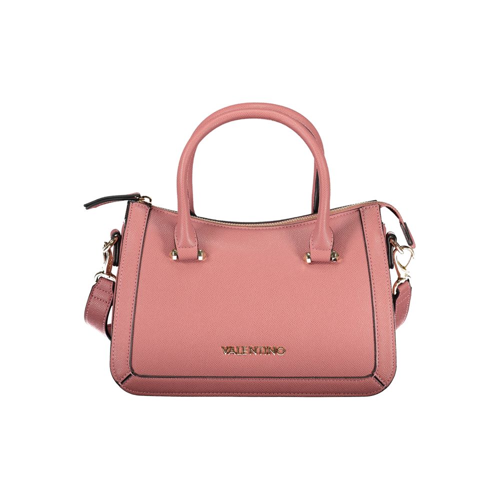 Mario Valentino Rosa Polyurethane Women Handbag | Regal Royce