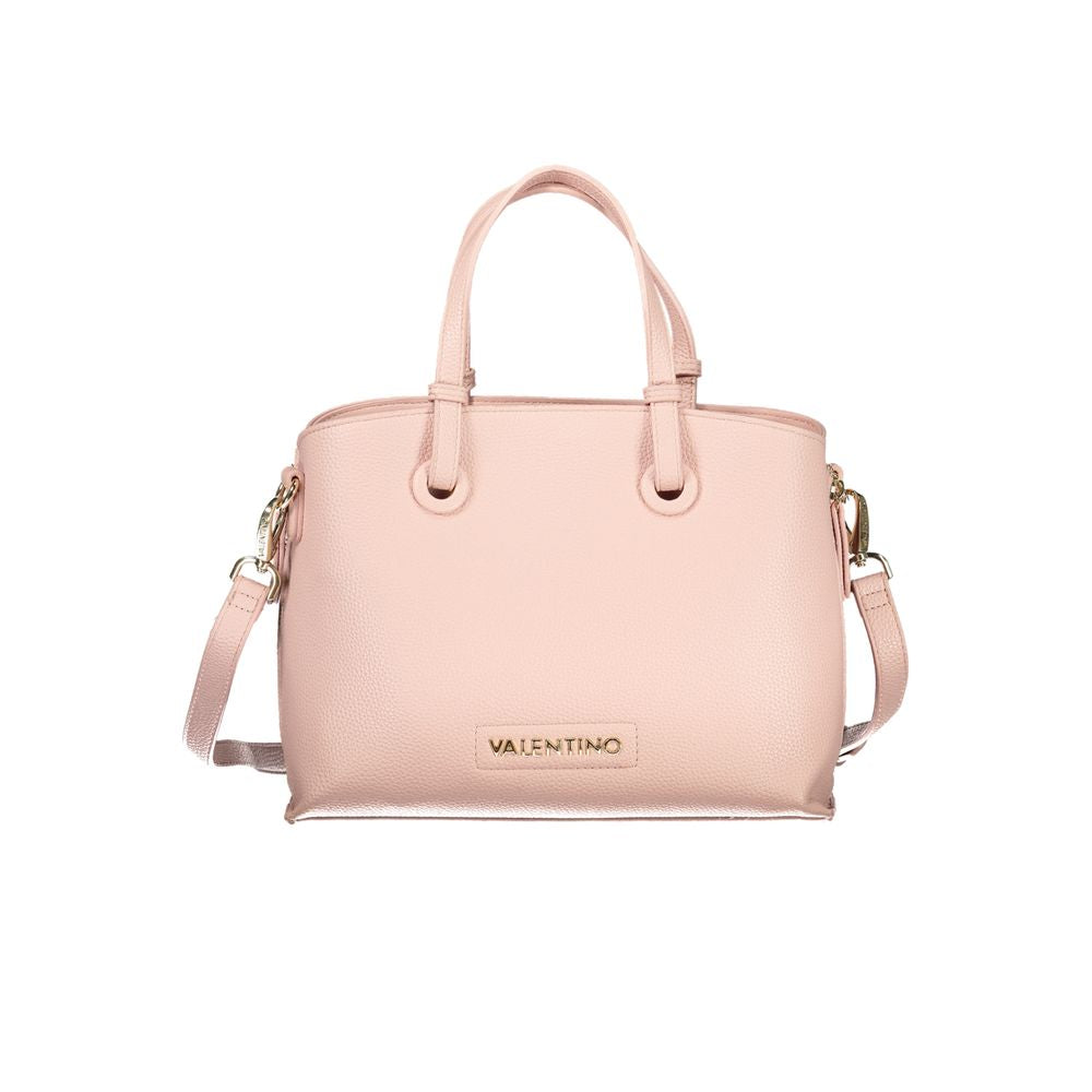Mario Valentino Rosa Polyurethane Women Handbag | Regal Royce