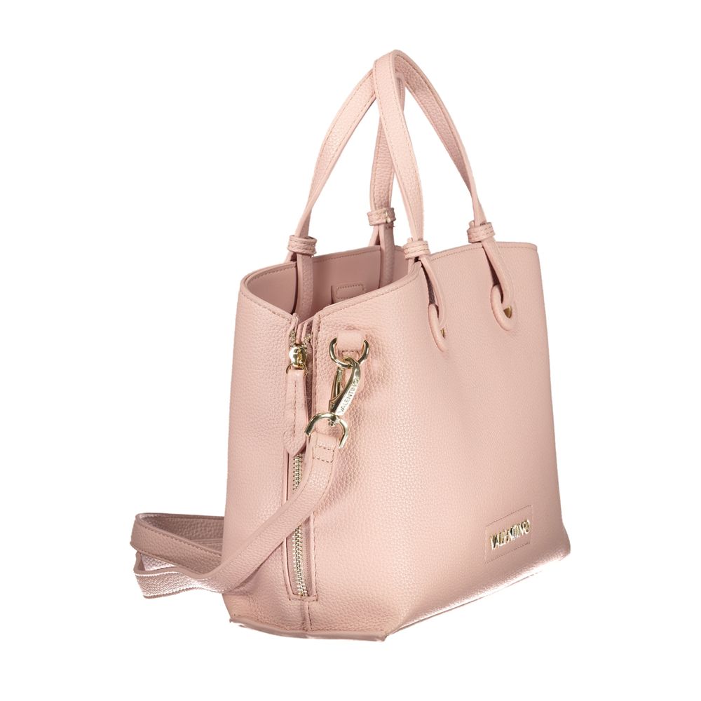 Mario Valentino Rosa Polyurethane Women Handbag | Regal Royce