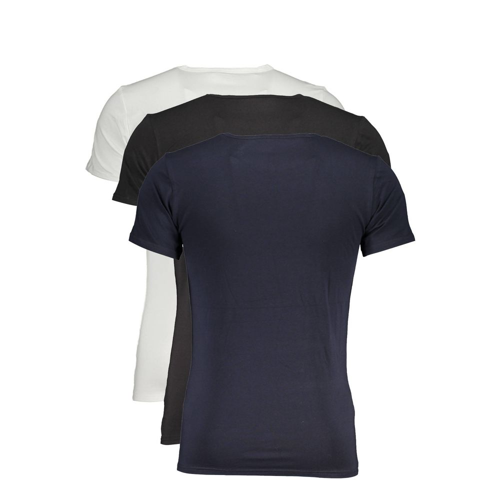 Tommy Hilfiger Black Cotton Men T-Shirt | Regal Royce