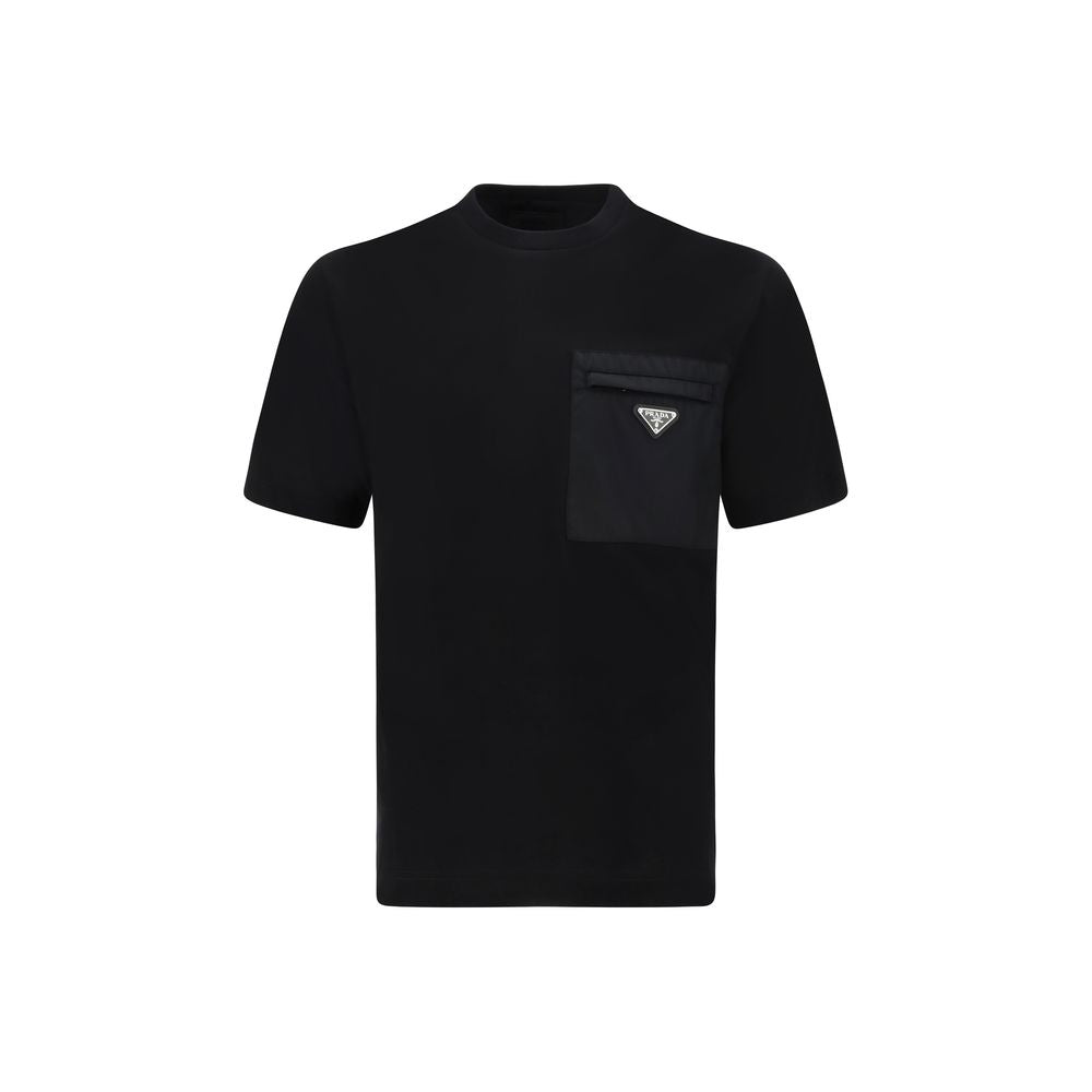 Prada Black Cotton T-Shirt | Regal Royce