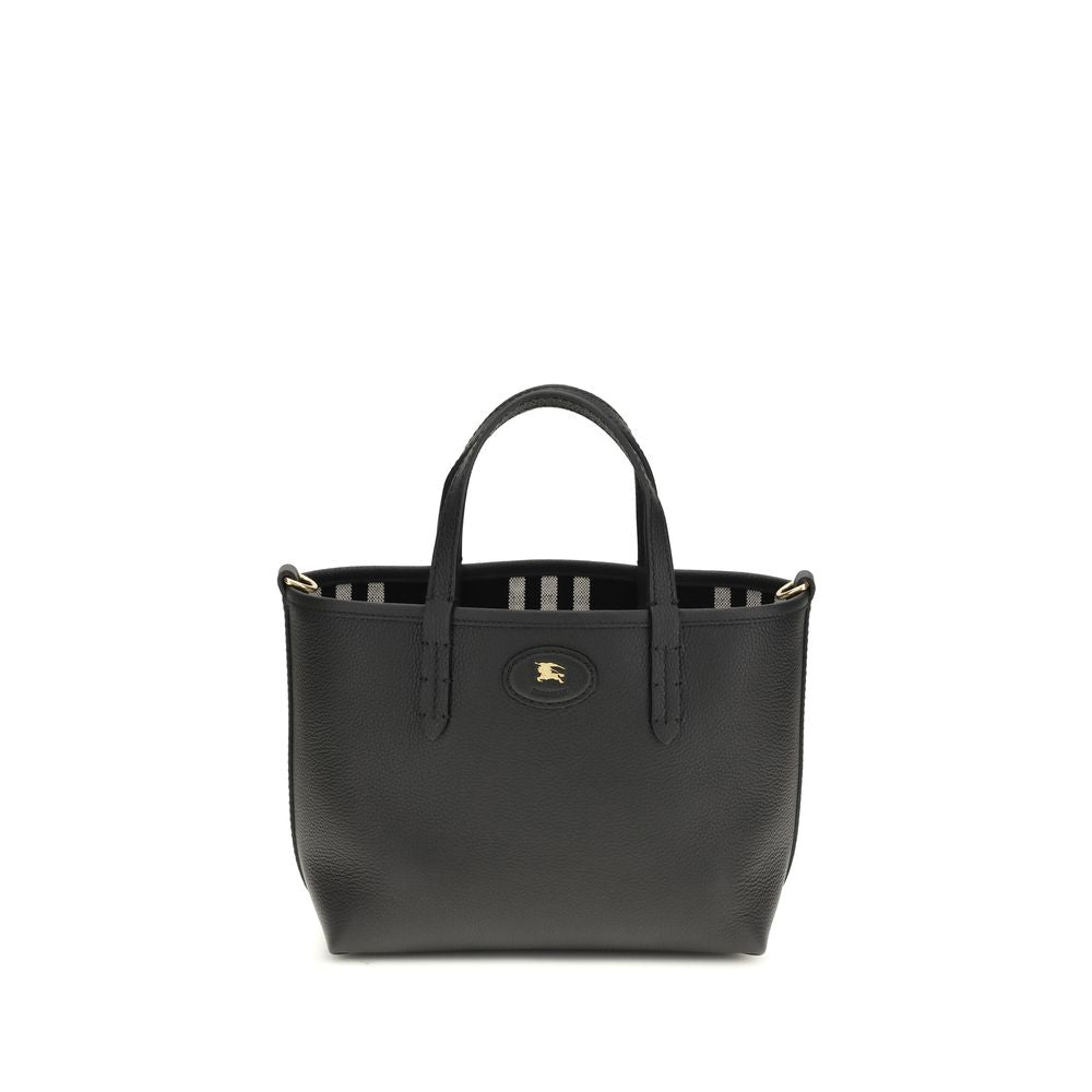 Burberry Black Calf Leather Bos Taurus Shoulder Bag | Regal Royce