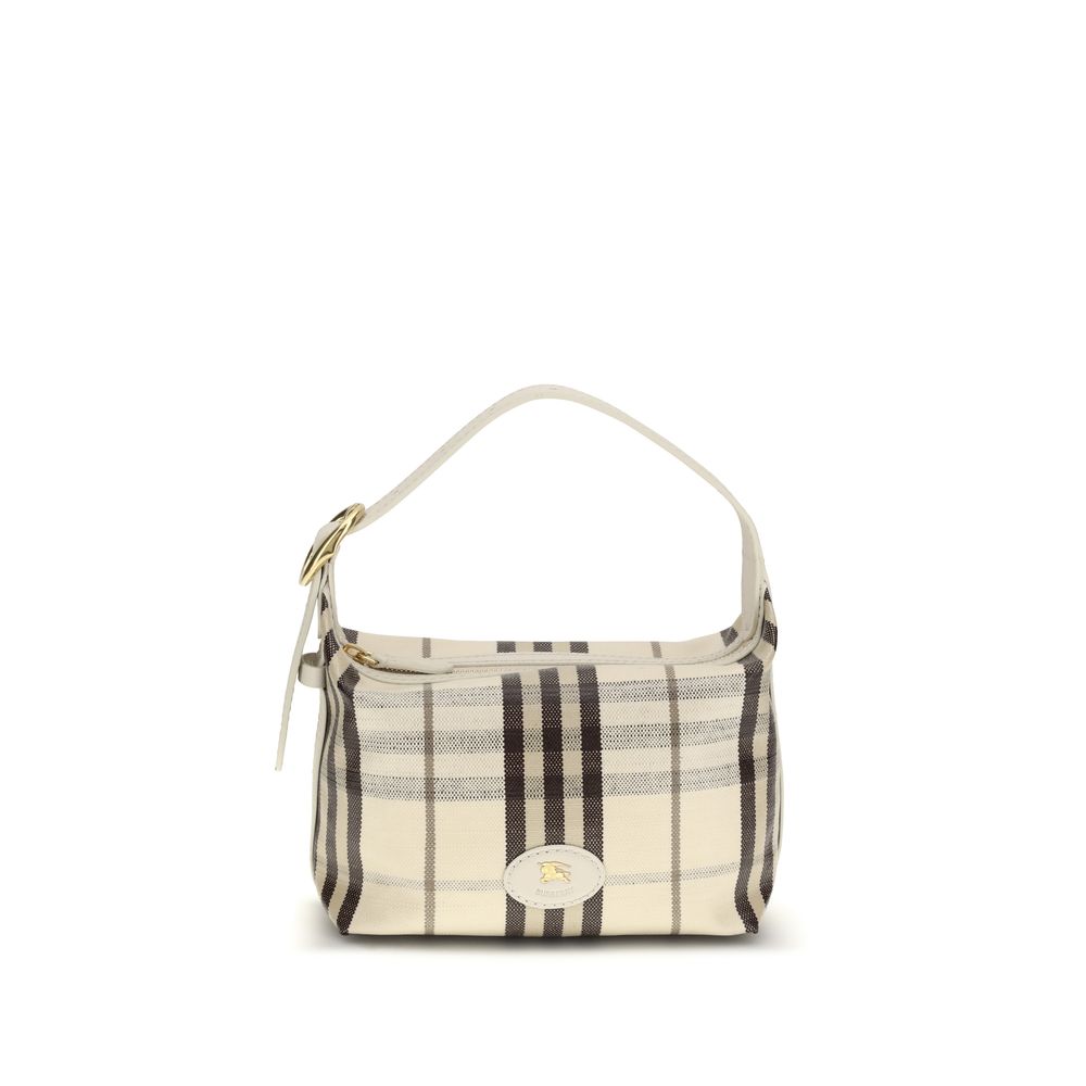 Burberry Beige Cotton Shoulder Bag | Regal Royce