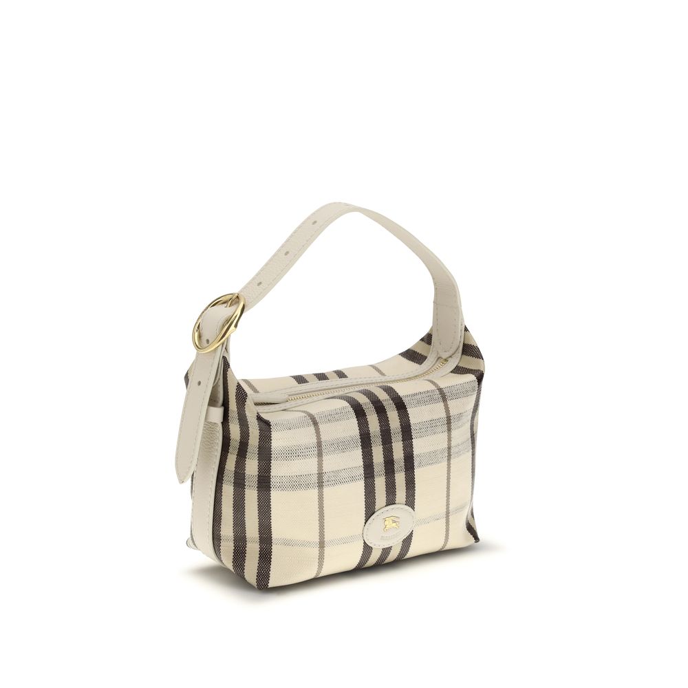 Burberry Beige Cotton Shoulder Bag | Regal Royce