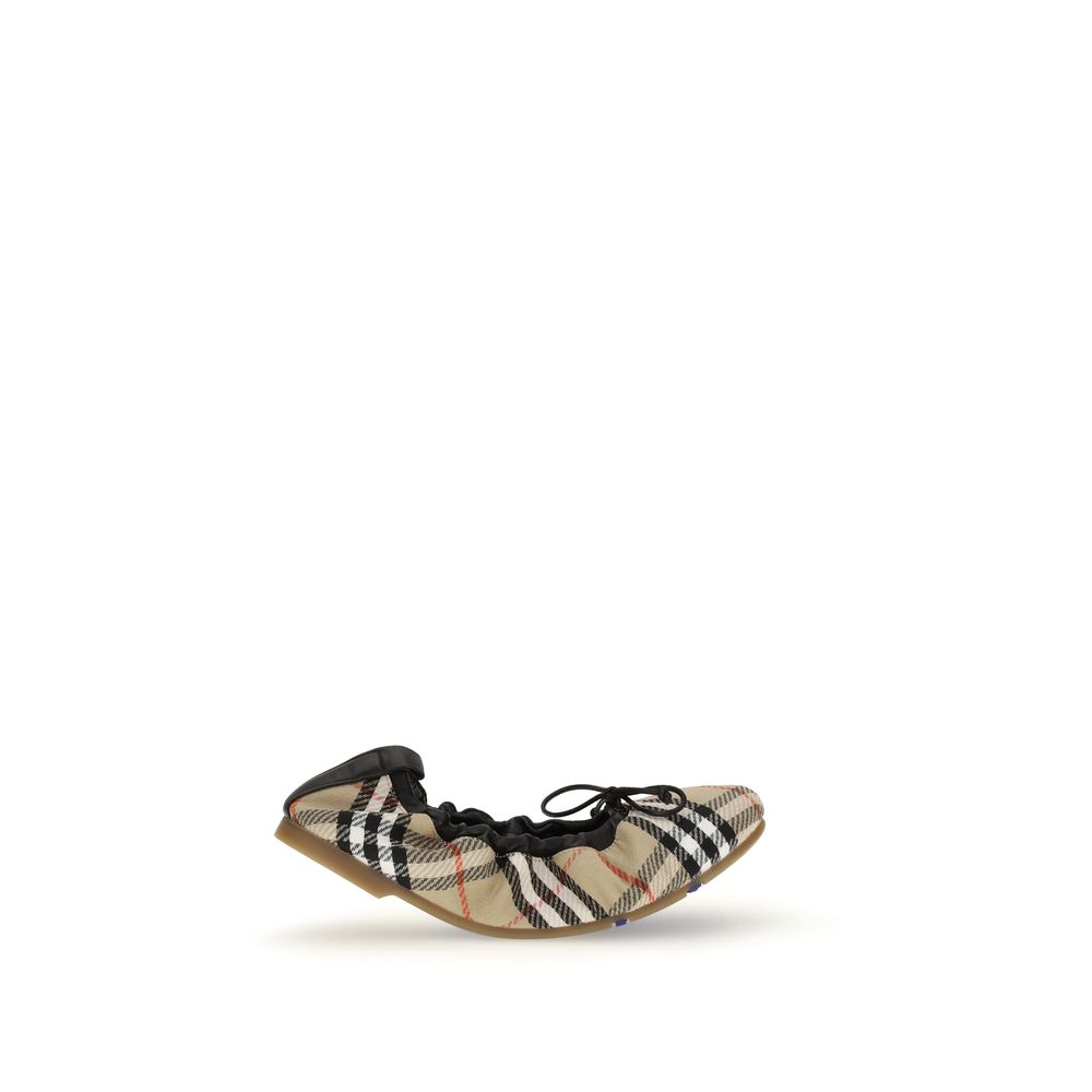 Burberry Multicolor Polyester Ballet Flats | Regal Royce