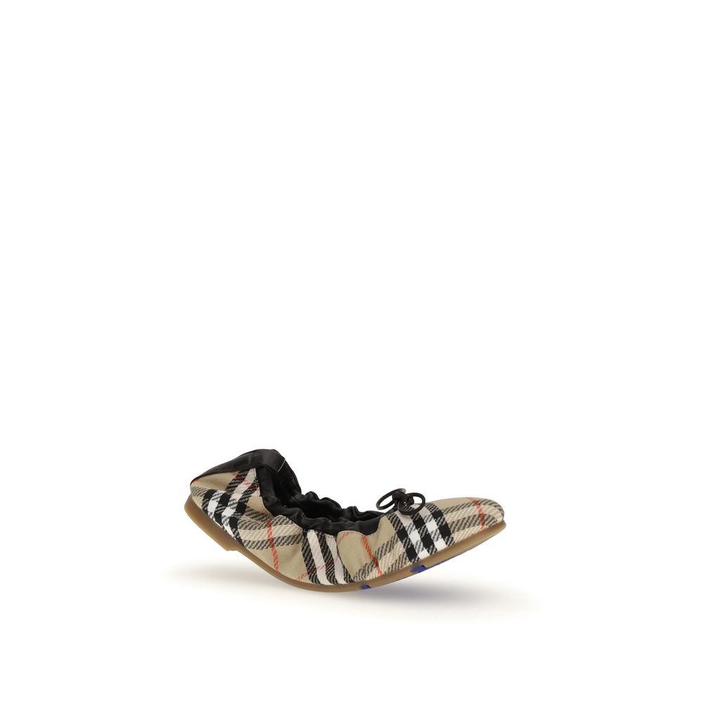 Burberry Multicolor Polyester Ballet Flats | Regal Royce