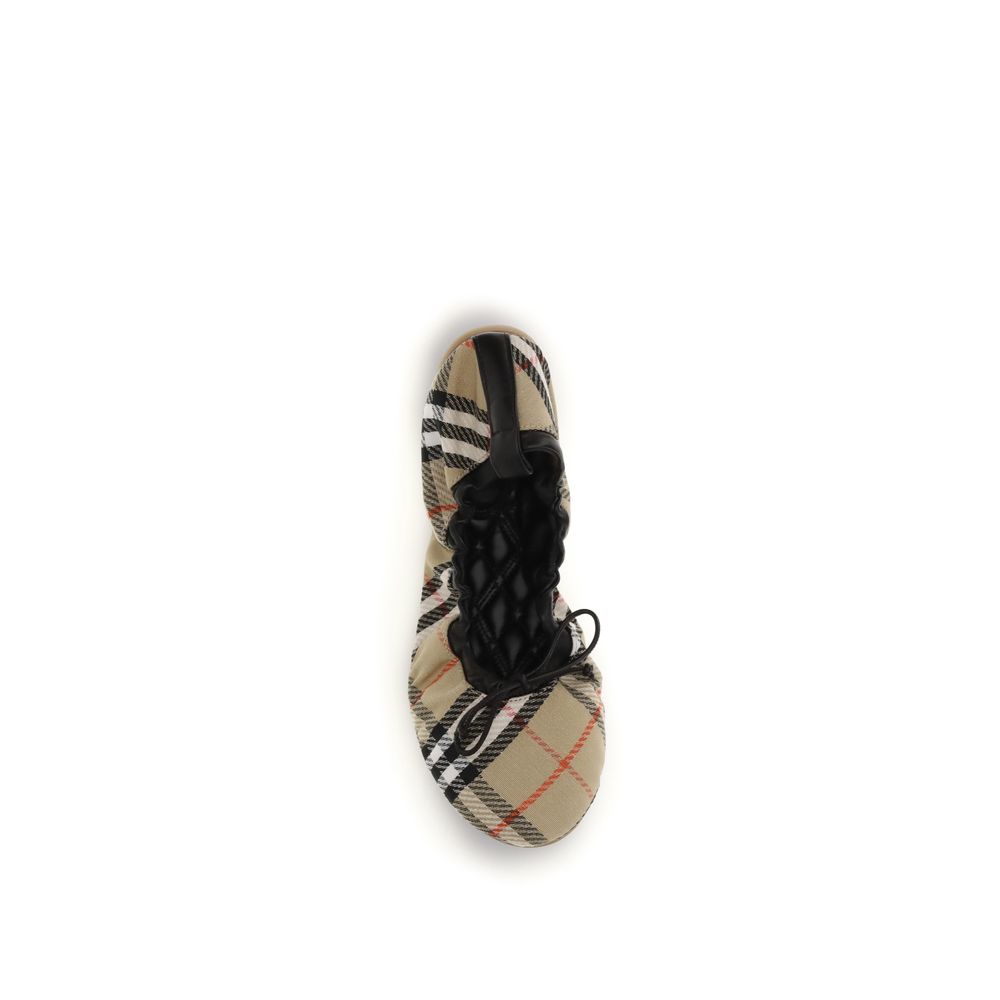 Burberry Multicolor Polyester Ballet Flats | Regal Royce