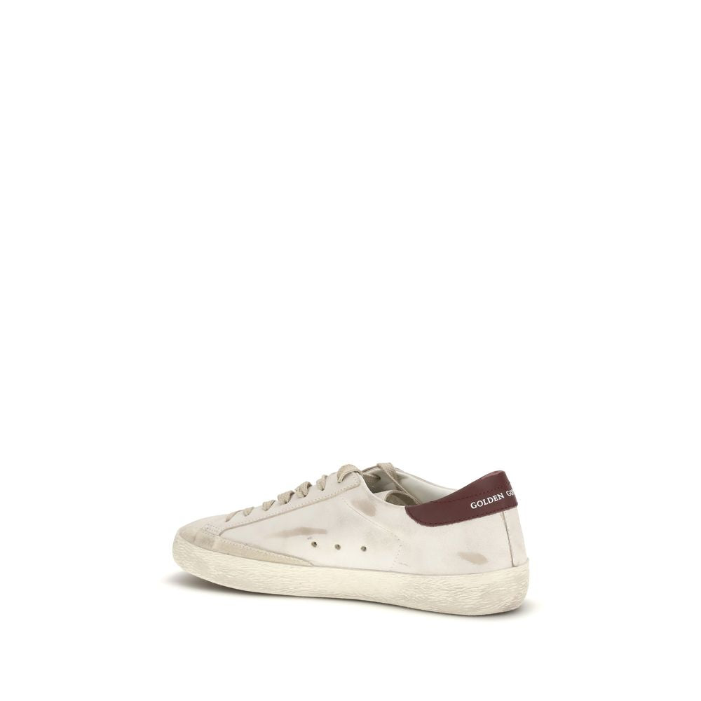 Golden Goose White Calf Leather Bos Taurus Sneakers | Regal Royce
