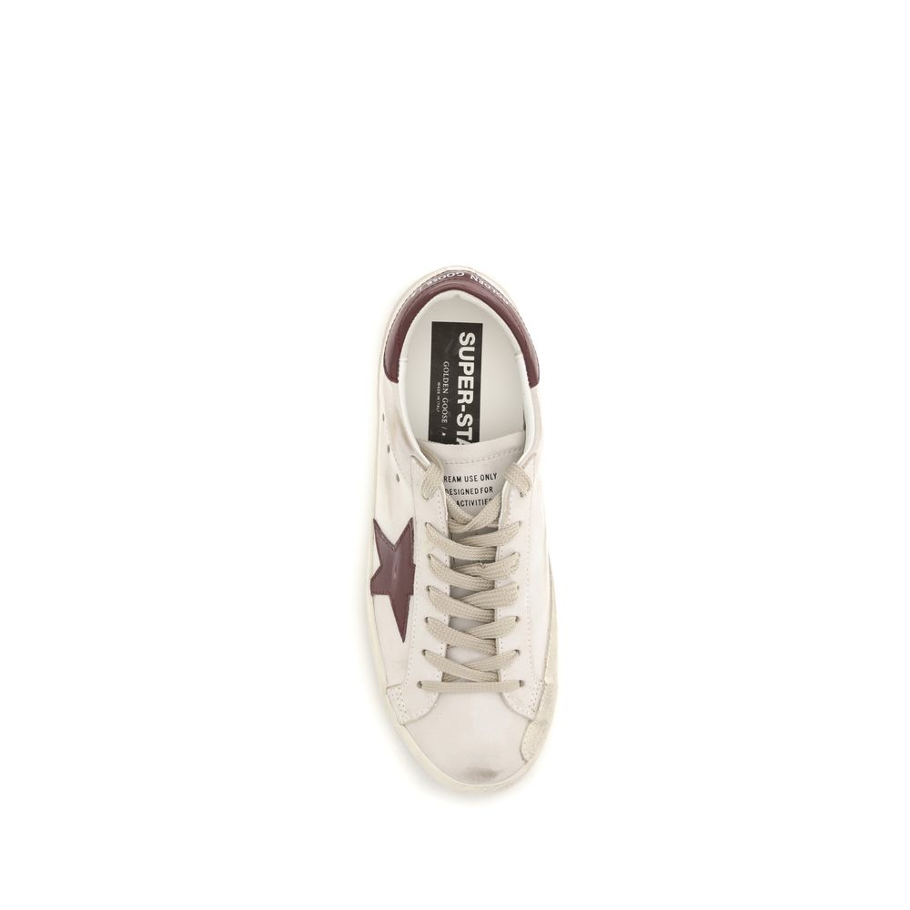 Golden Goose White Calf Leather Bos Taurus Sneakers | Regal Royce