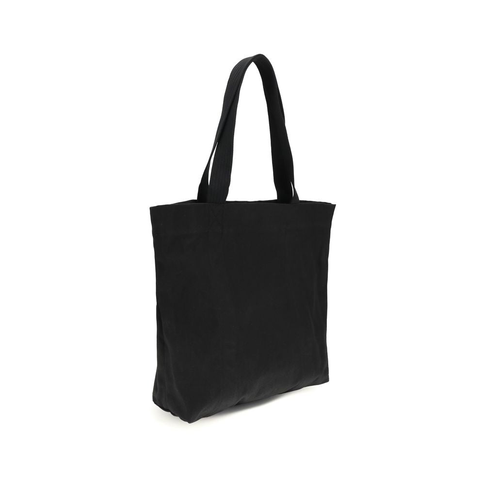 Y-3 Black Cotton Shoulder Bag | Regal Royce