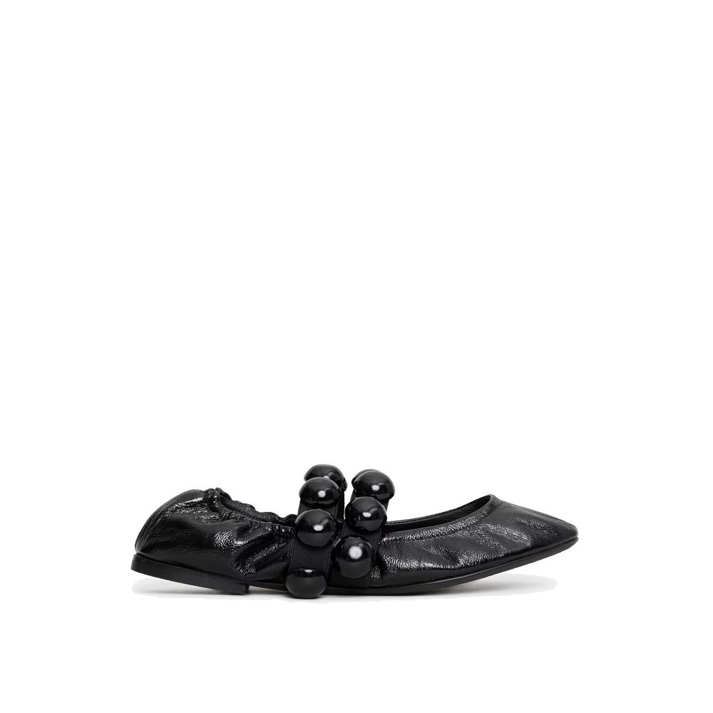 Alaïa Black Calfskin Moccassin | Regal Royce