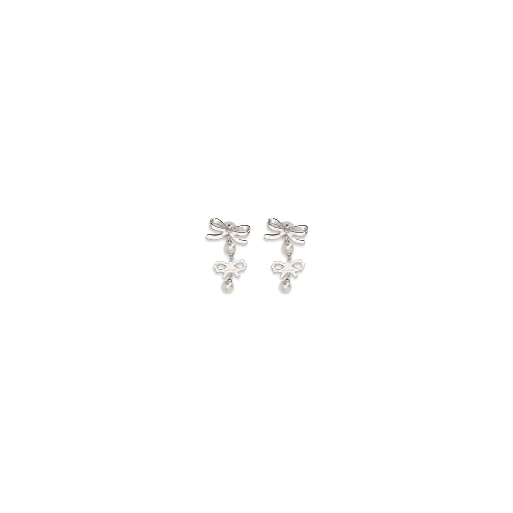 Self-Portrait Silver Brass Earrings | Regal Royce