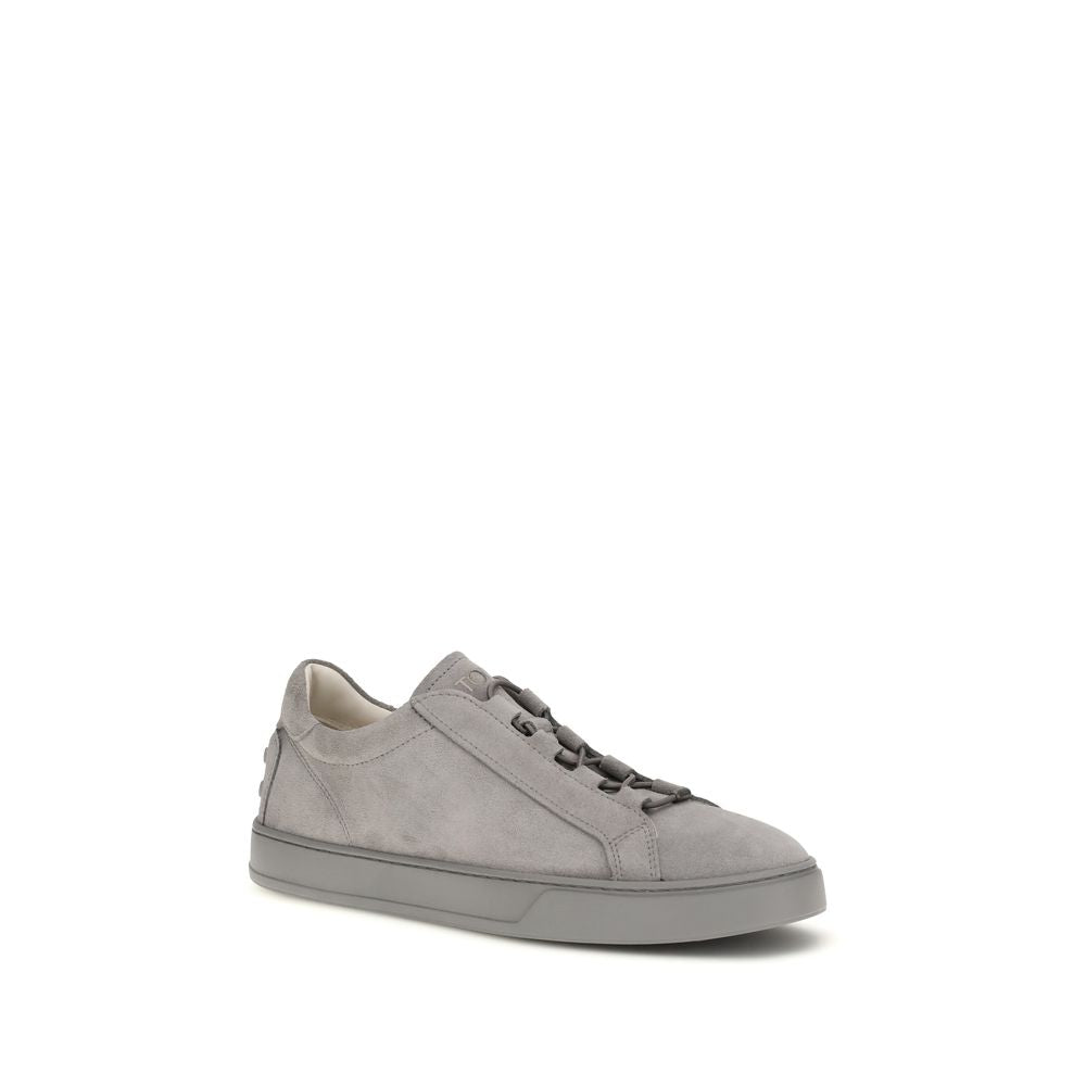 Tod's Gray Rubber Low Top Sneakers | Regal Royce