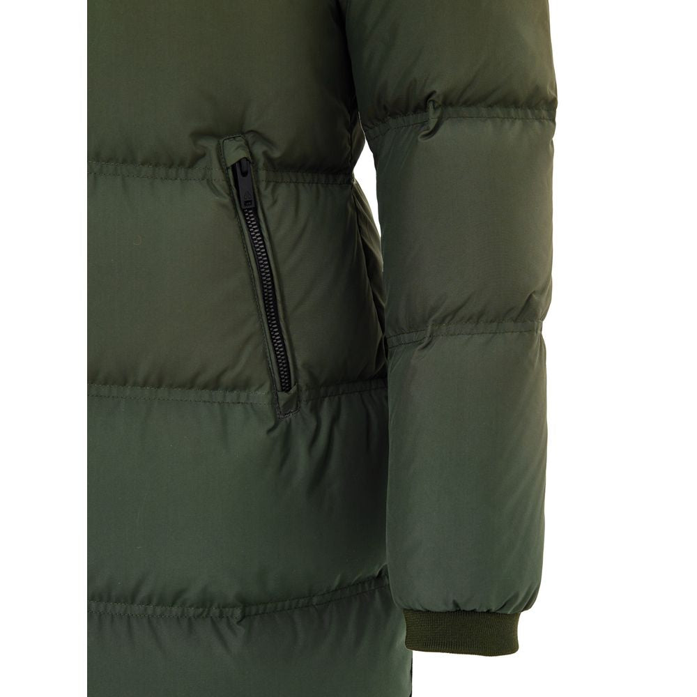 Moose Knuckles Green Cotton Clothing | Regal Royce