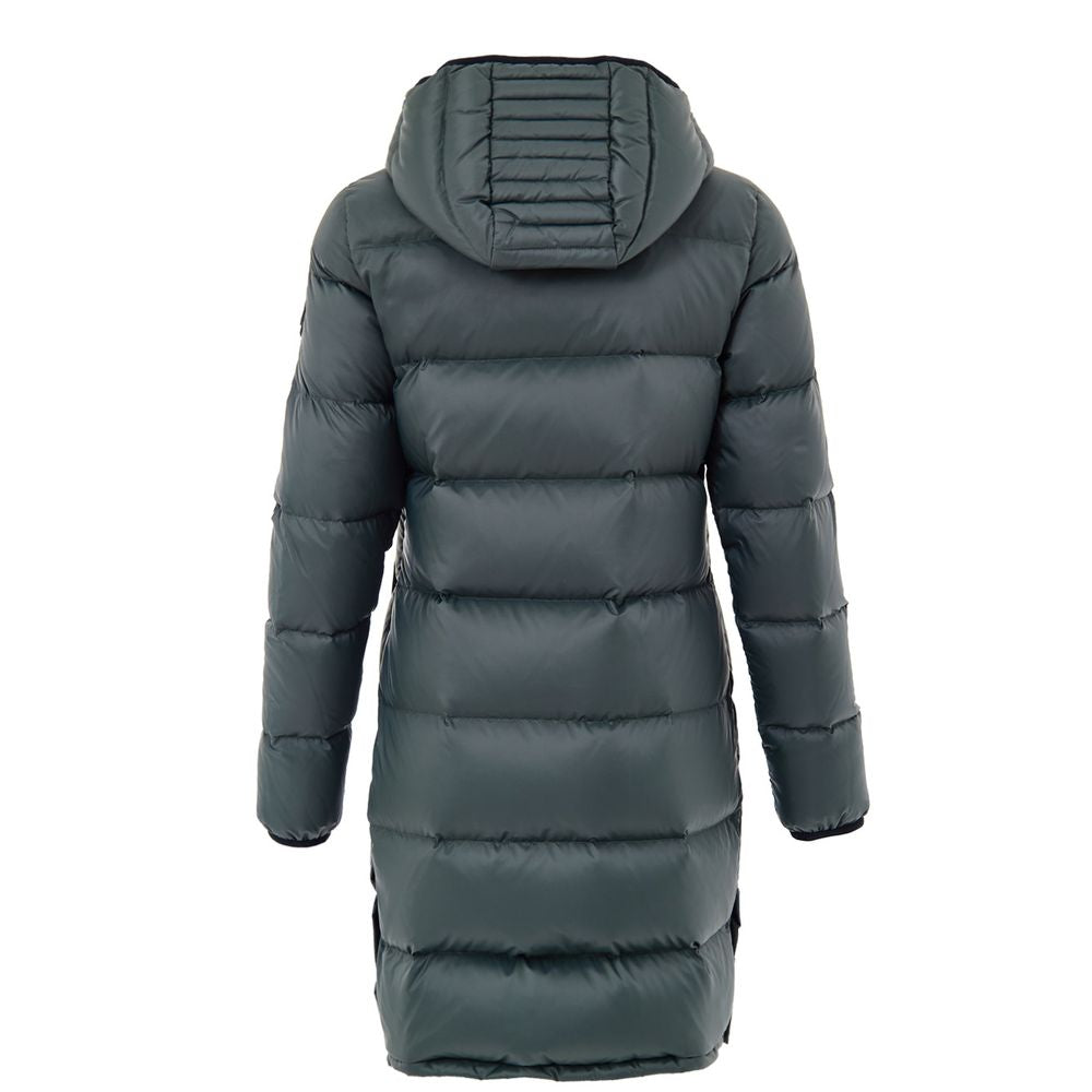 Moose Knuckles Green Cotton Full-Length Jacket | Regal Royce