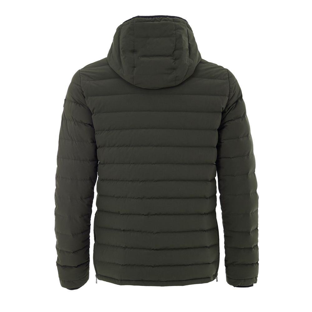 Moose Knuckles Green Nylon Full-Length Jacket | Regal Royce