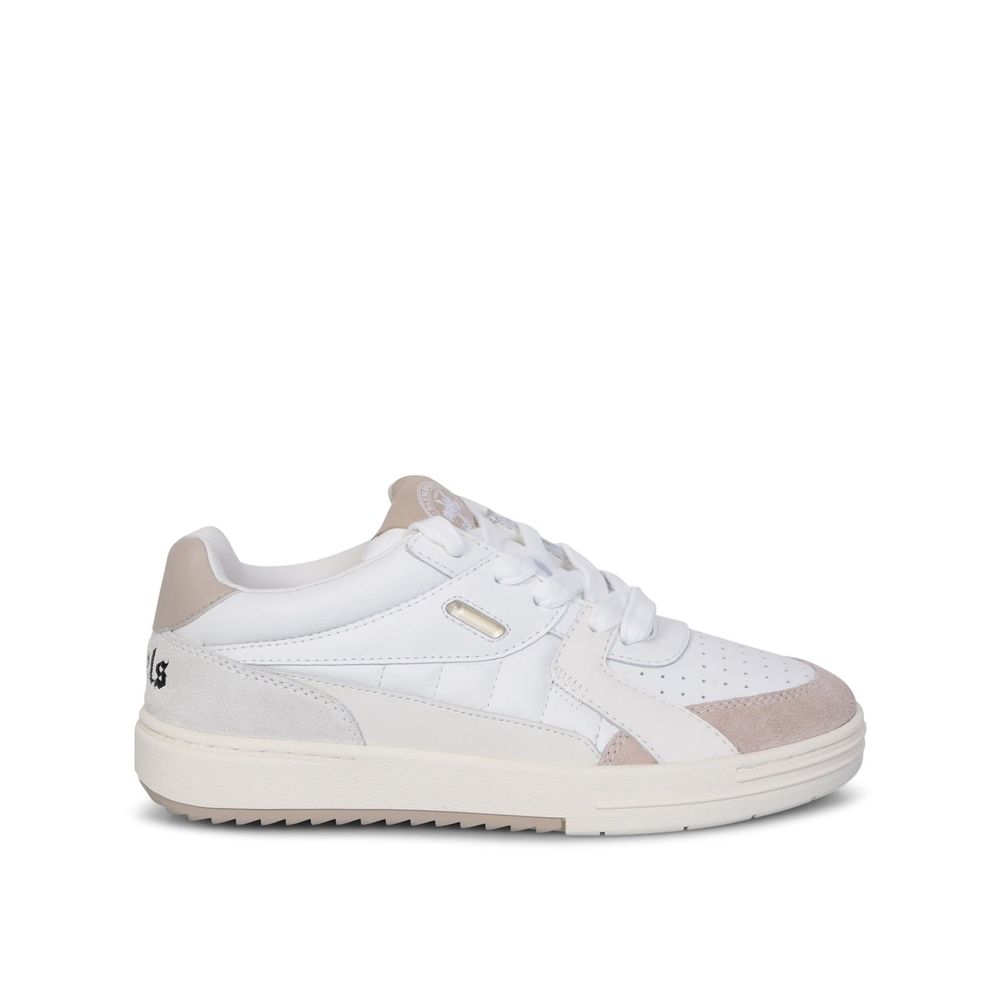 Palm Angels White Calfskin Sneakers | Regal Royce