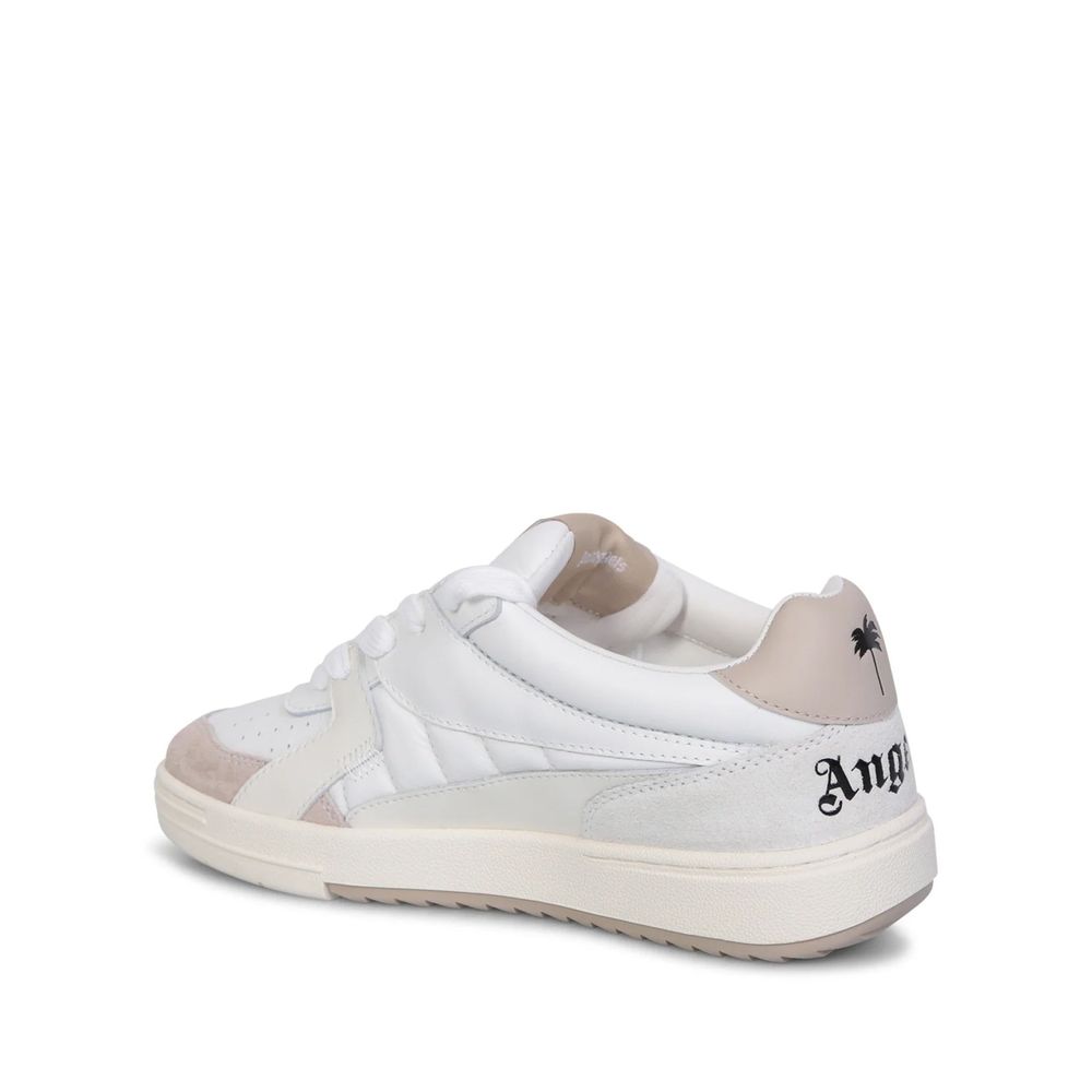 Palm Angels White Calfskin Sneakers | Regal Royce