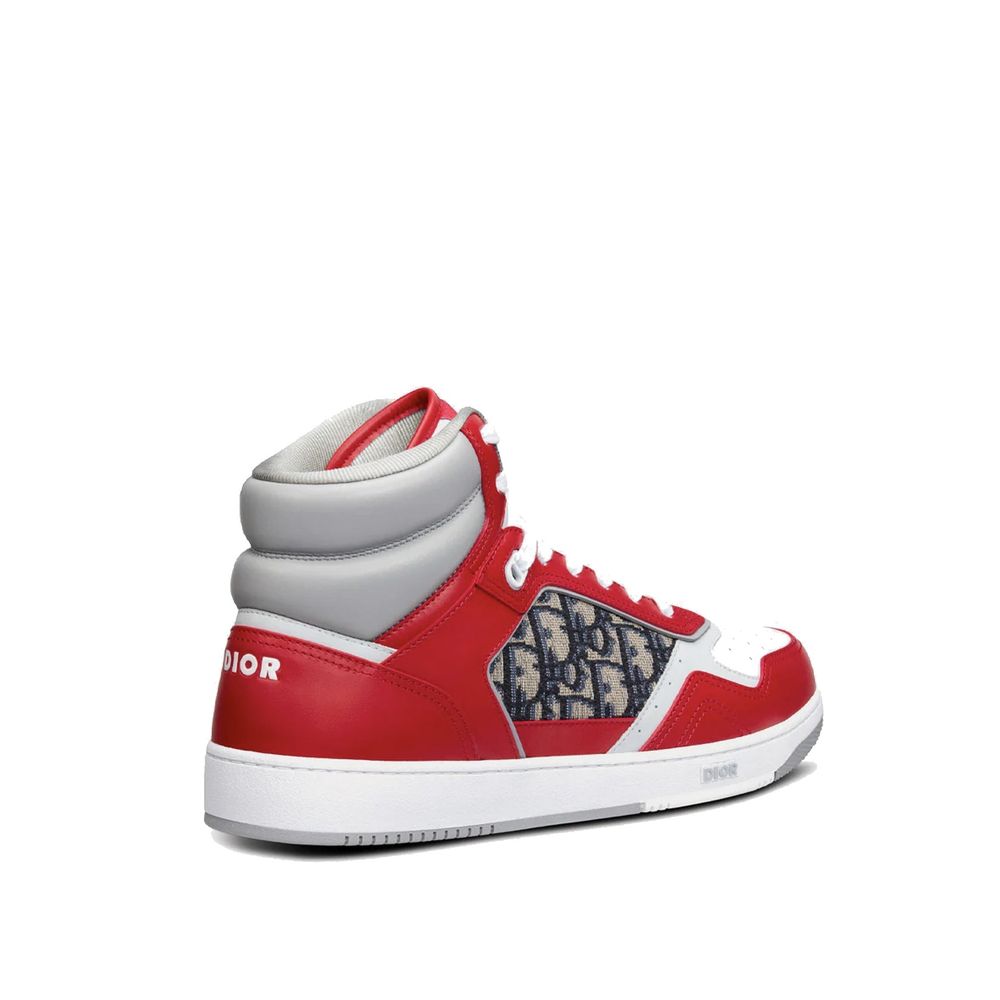 Dior Multicolor Leather High Top Sneakers | Regal Royce
