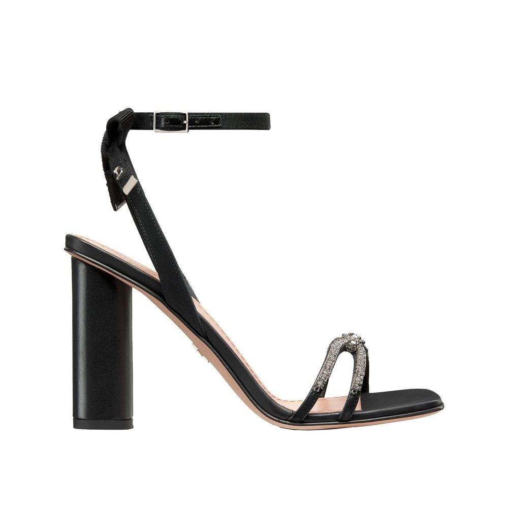Dior Black Calfskin Stiletto Heel Sandals | Regal Royce