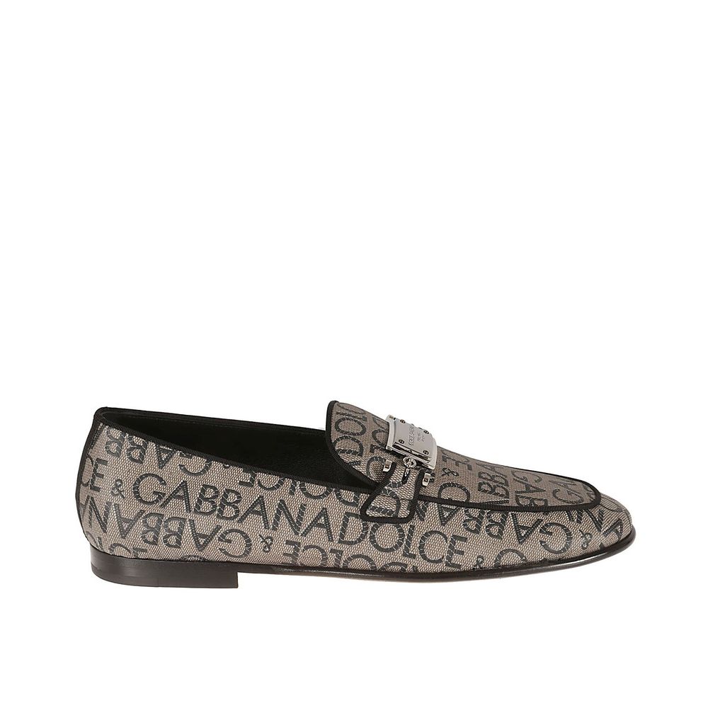 Dolce & Gabbana Brown Calfskin Slip-On Loafers | Regal Royce