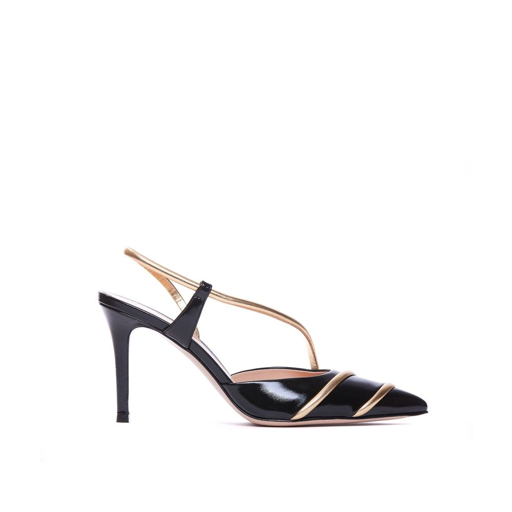 Gianvito Rossi Black Lamb Leather High Heel Pumps | Regal Royce
