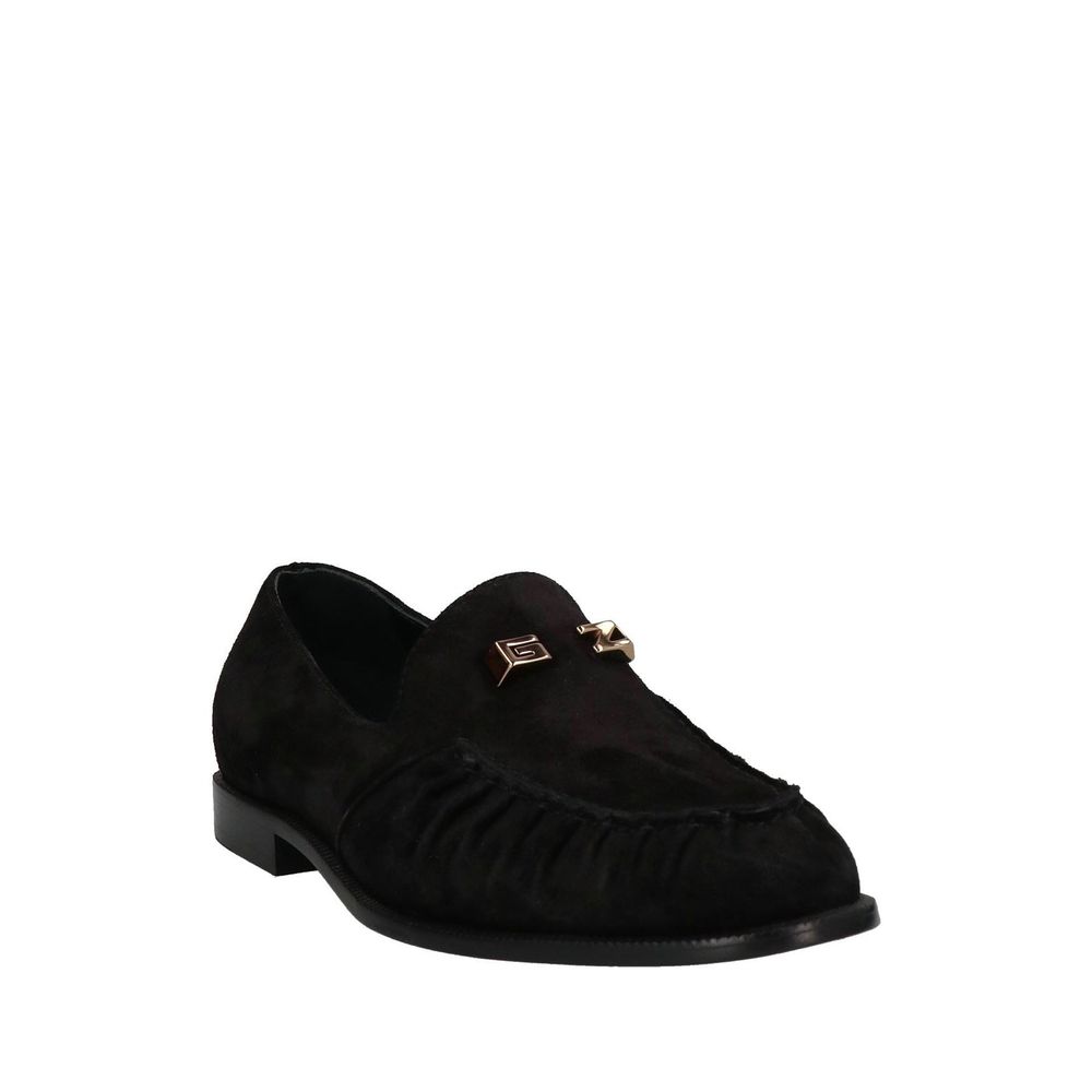 Giuseppe Zanotti Black Calfskin Slip-On Loafers | Regal Royce