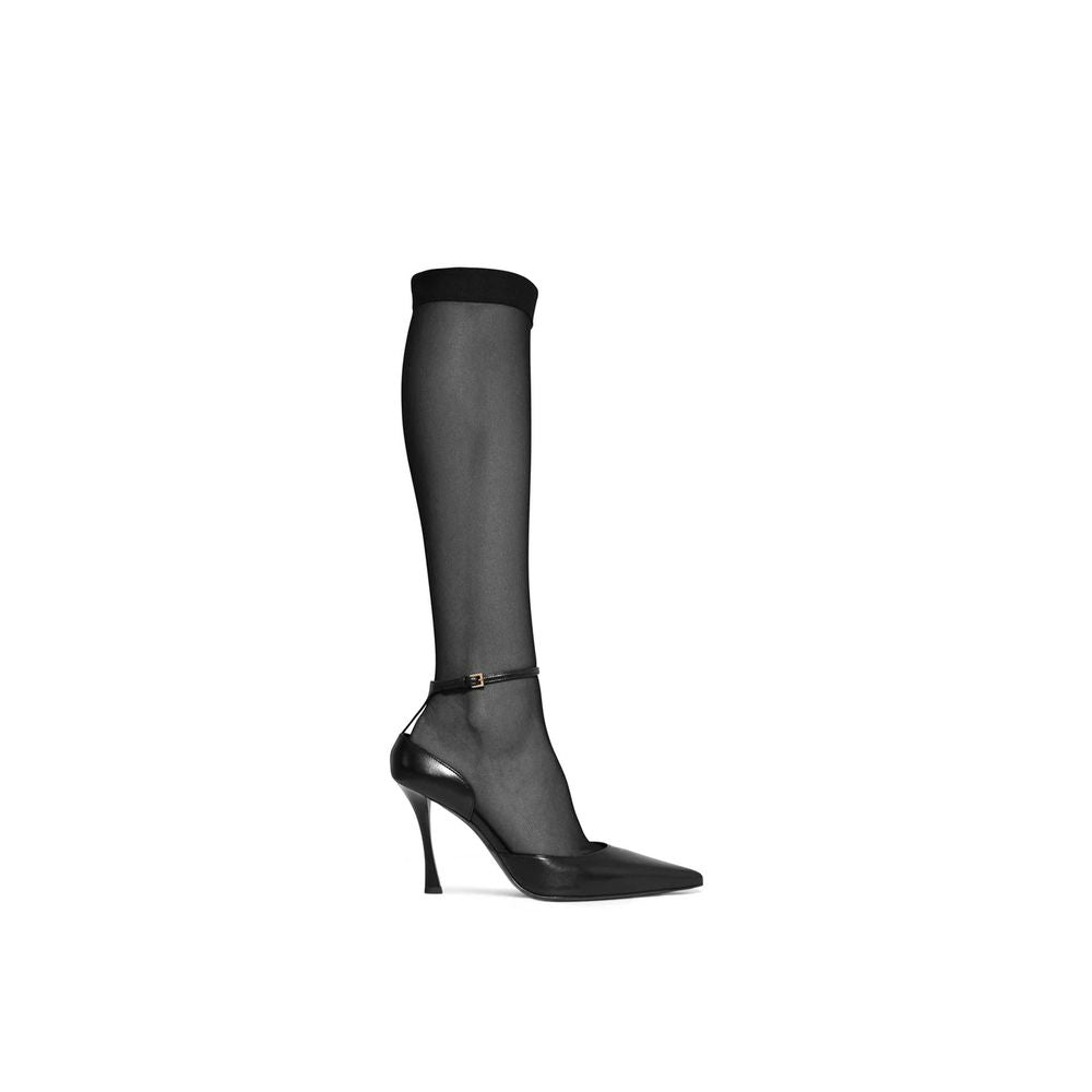 Givenchy Black Lamb Leather High Heel Pumps | Regal Royce