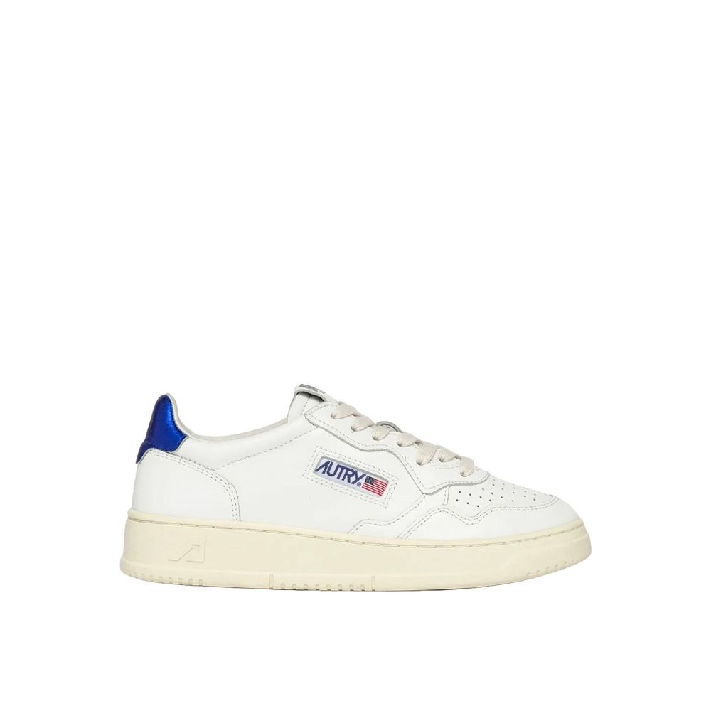 Autry White Leather Low Top Sneakers | Regal Royce