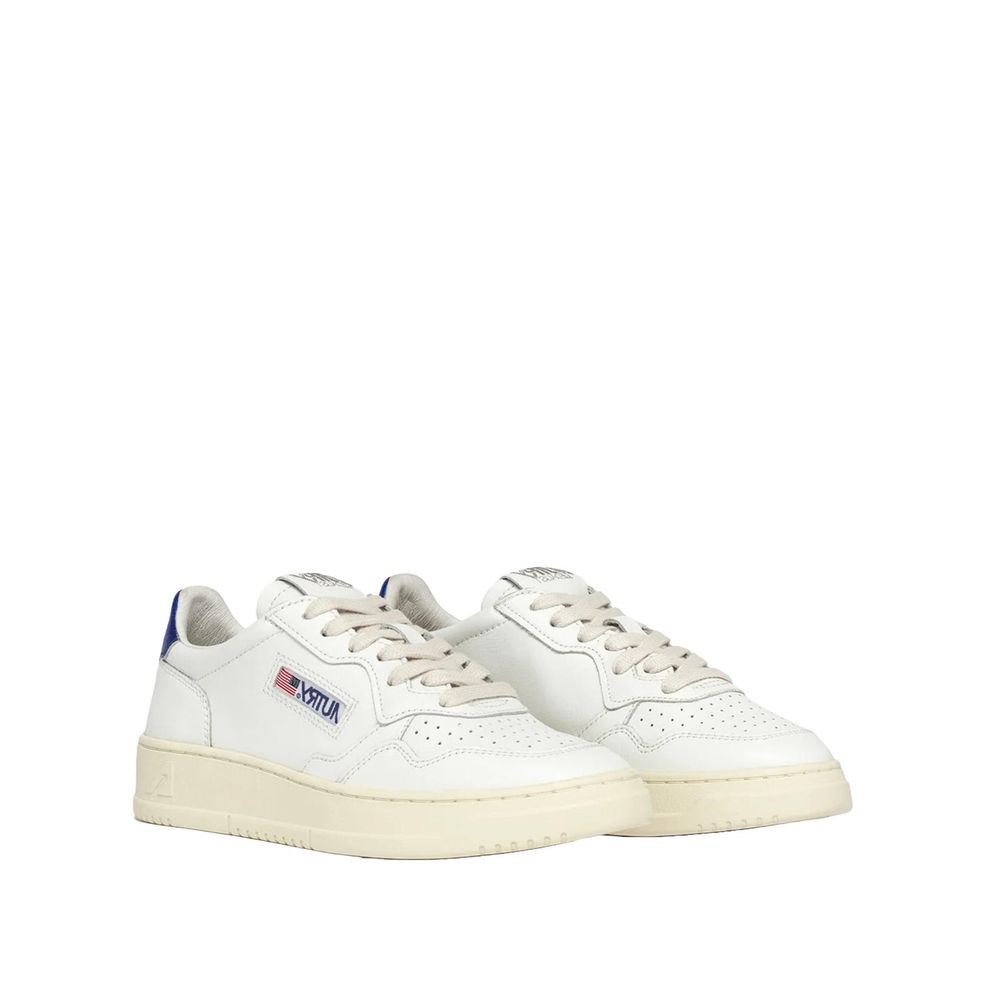 Autry White Leather Low Top Sneakers | Regal Royce