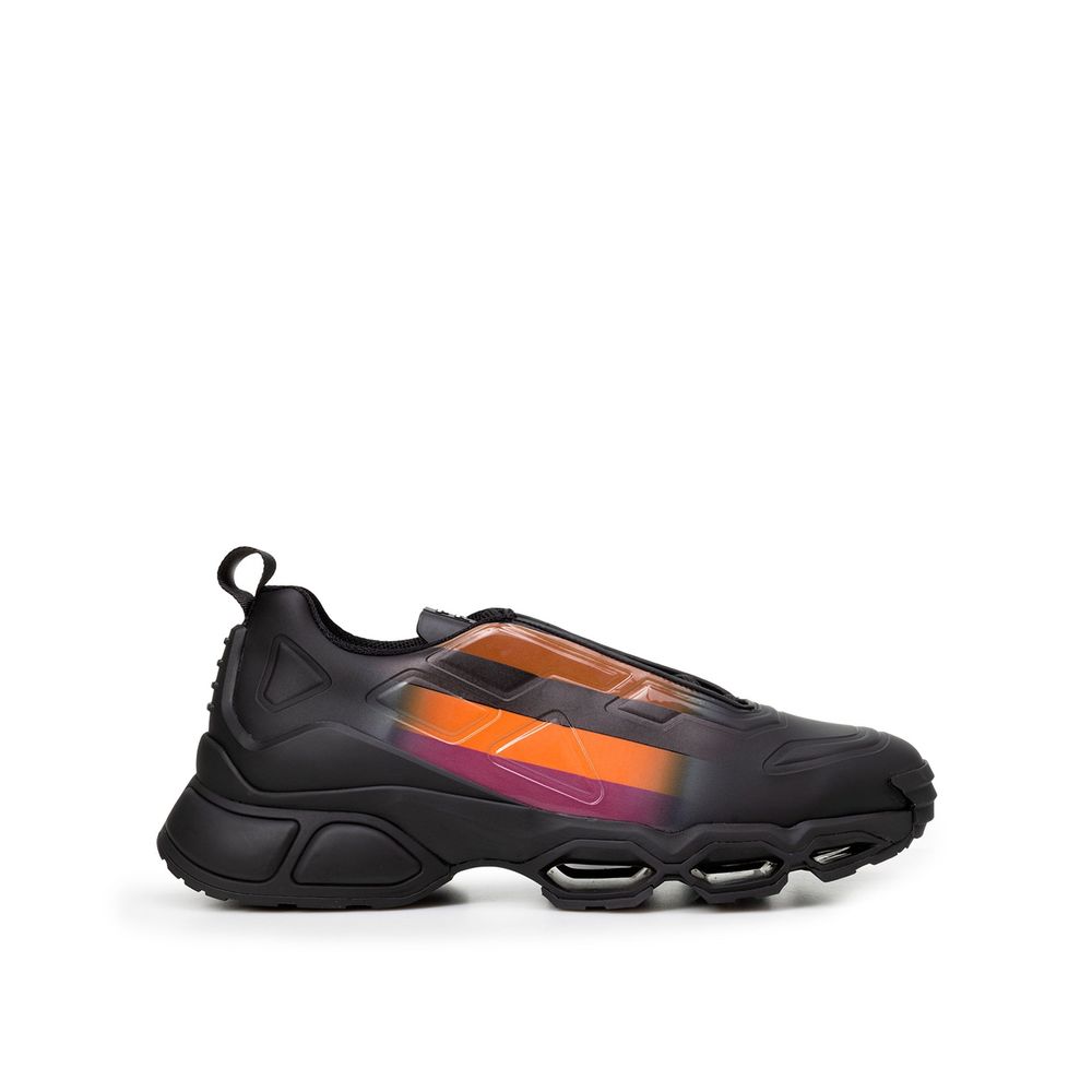 Prada Black Rubber Chunky Sneakers | Regal Royce