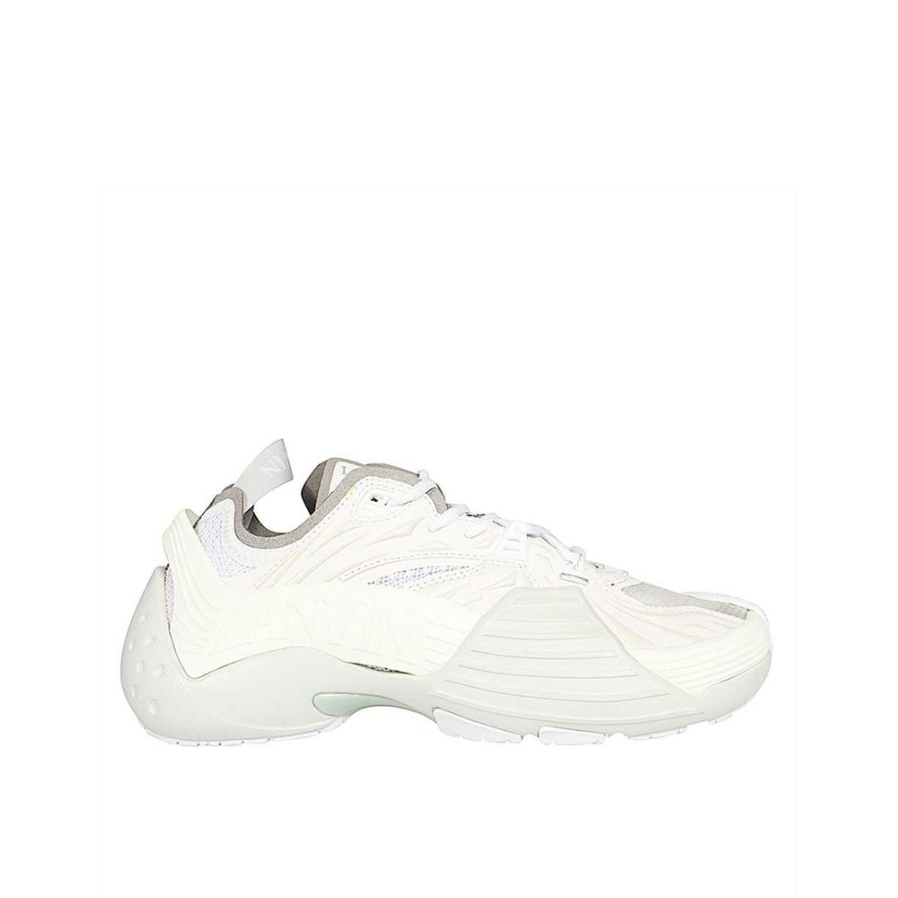 Lanvin White Polyethylene Athletic Sneakers | Regal Royce