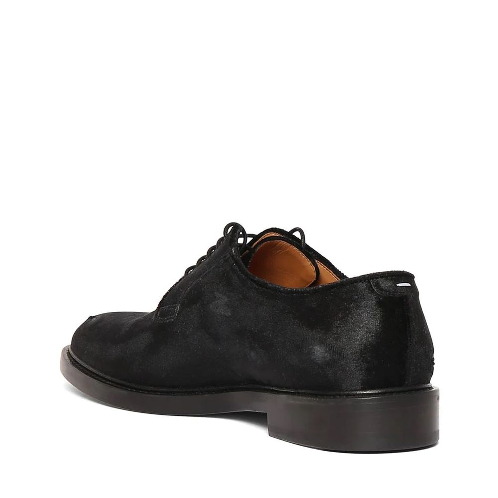 Maison Margiela Black Polyester Oxfords And Derbies | Regal Royce