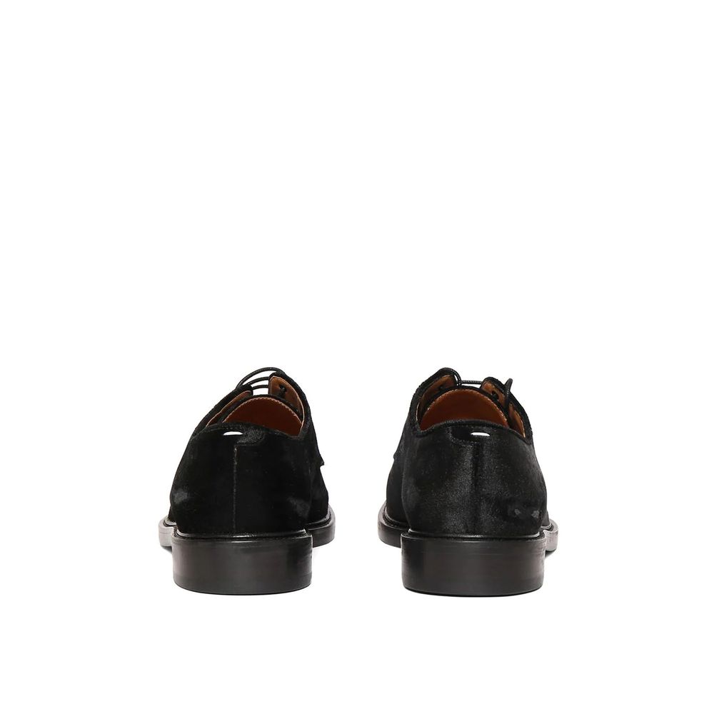 Maison Margiela Black Polyester Oxfords And Derbies | Regal Royce
