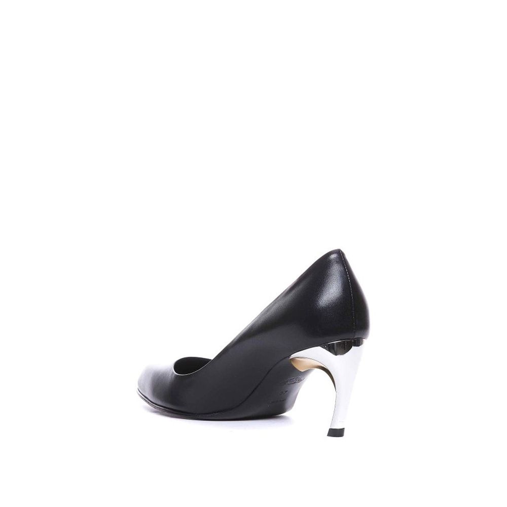 Alexander McQueen Black Lambskin High Heel Pumps | Regal Royce