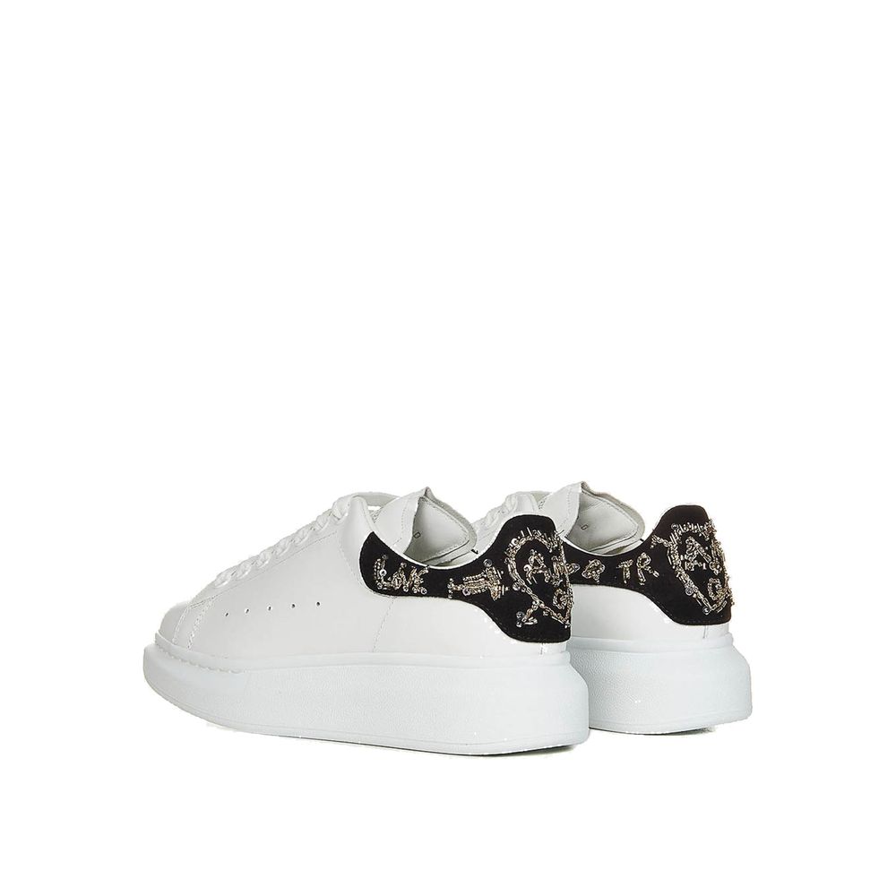 Alexander McQueen White Calfskin Chunky Sneakers | Regal Royce