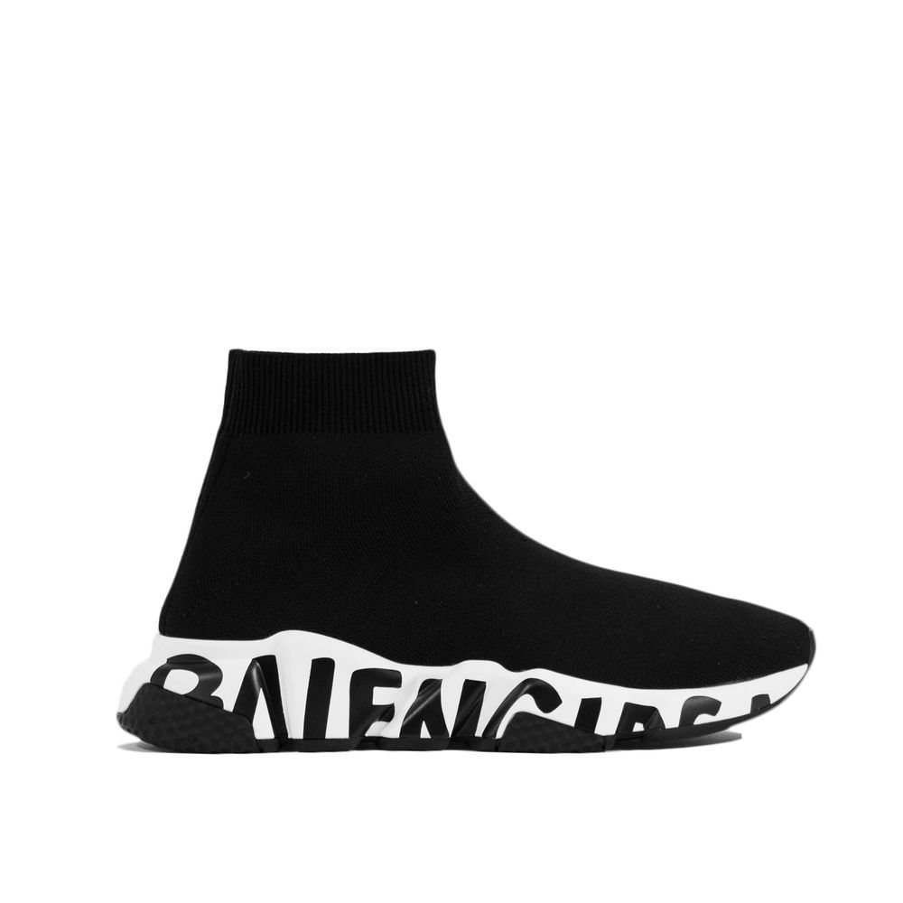 Balenciaga Black Fabric Athletic Sneakers | Regal Royce
