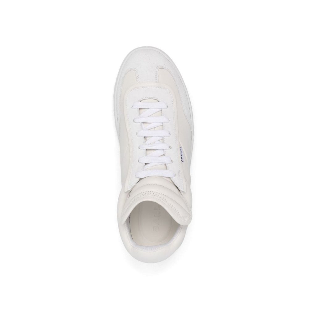 Bally White Calfskin Low Top Sneakers | Regal Royce