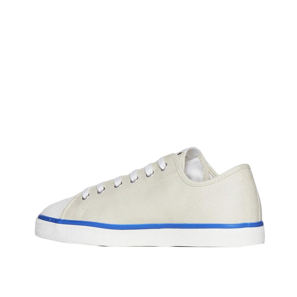 Isabel Marant Beige Canvas Low Top Sneakers | Regal Royce