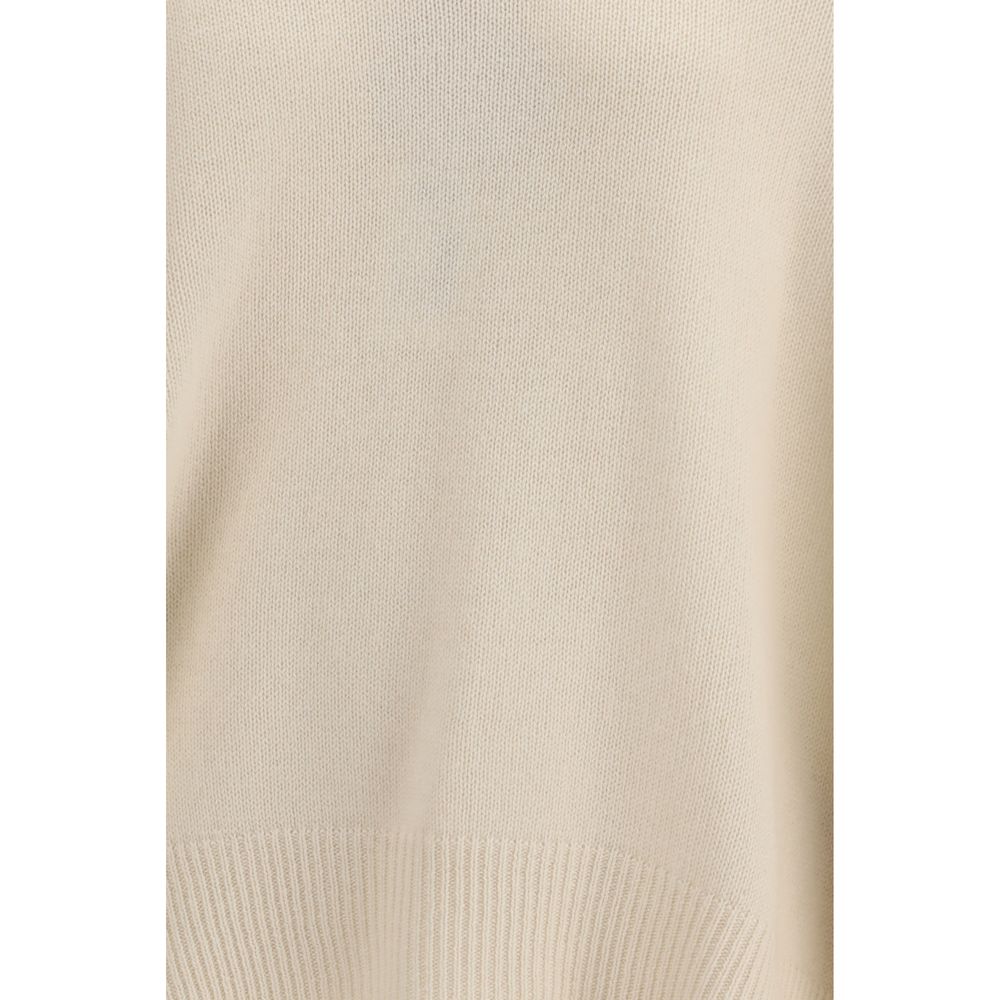 Allude Cream Cashmere Cashmere Sweater | Regal Royce