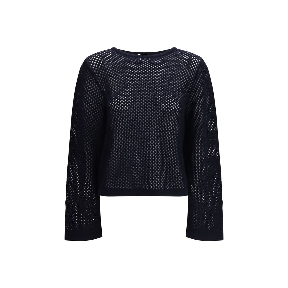 Allude Blue Fleece Wool Sweatshirt | Regal Royce