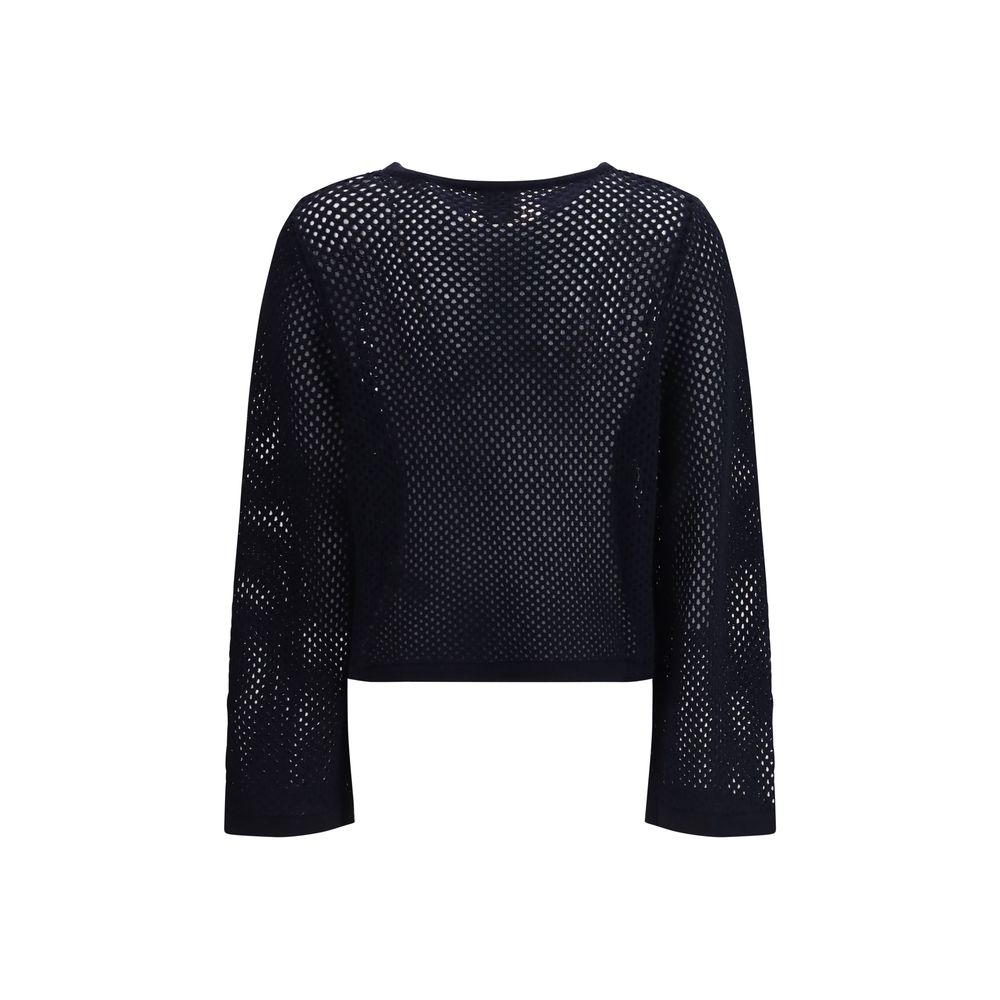 Allude Blue Fleece Wool Sweatshirt | Regal Royce